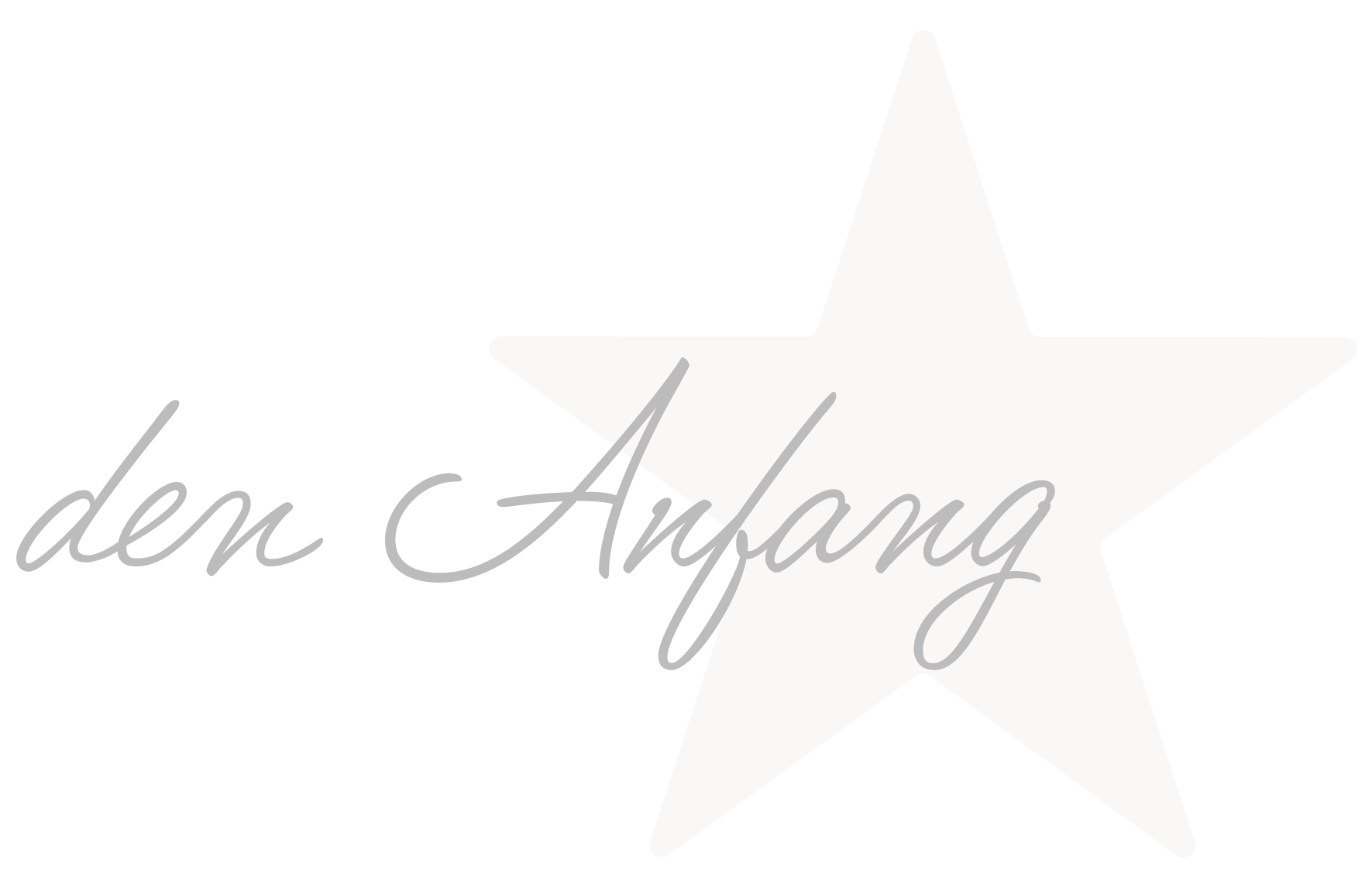 A Star is born steht für den Anfang - Geburt, Taufe, Neubeginn